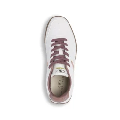 Sneakers bianche da Donna con dettagli rosa Swish Jeans