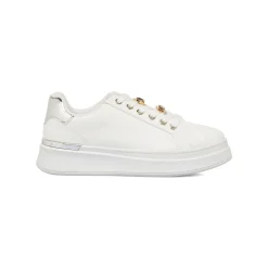 Sneakers bianche da Donna con dettagli oro e argento Lora Ferres