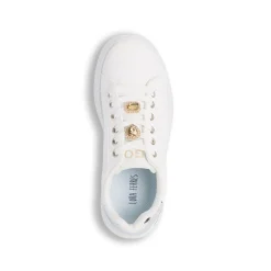 Sneakers bianche da Donna con dettagli oro e argento Lora Ferres