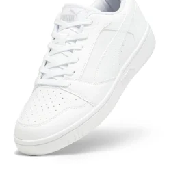 Sneakers bianche da Donna con logo laterale Puma Rebound v6 Low