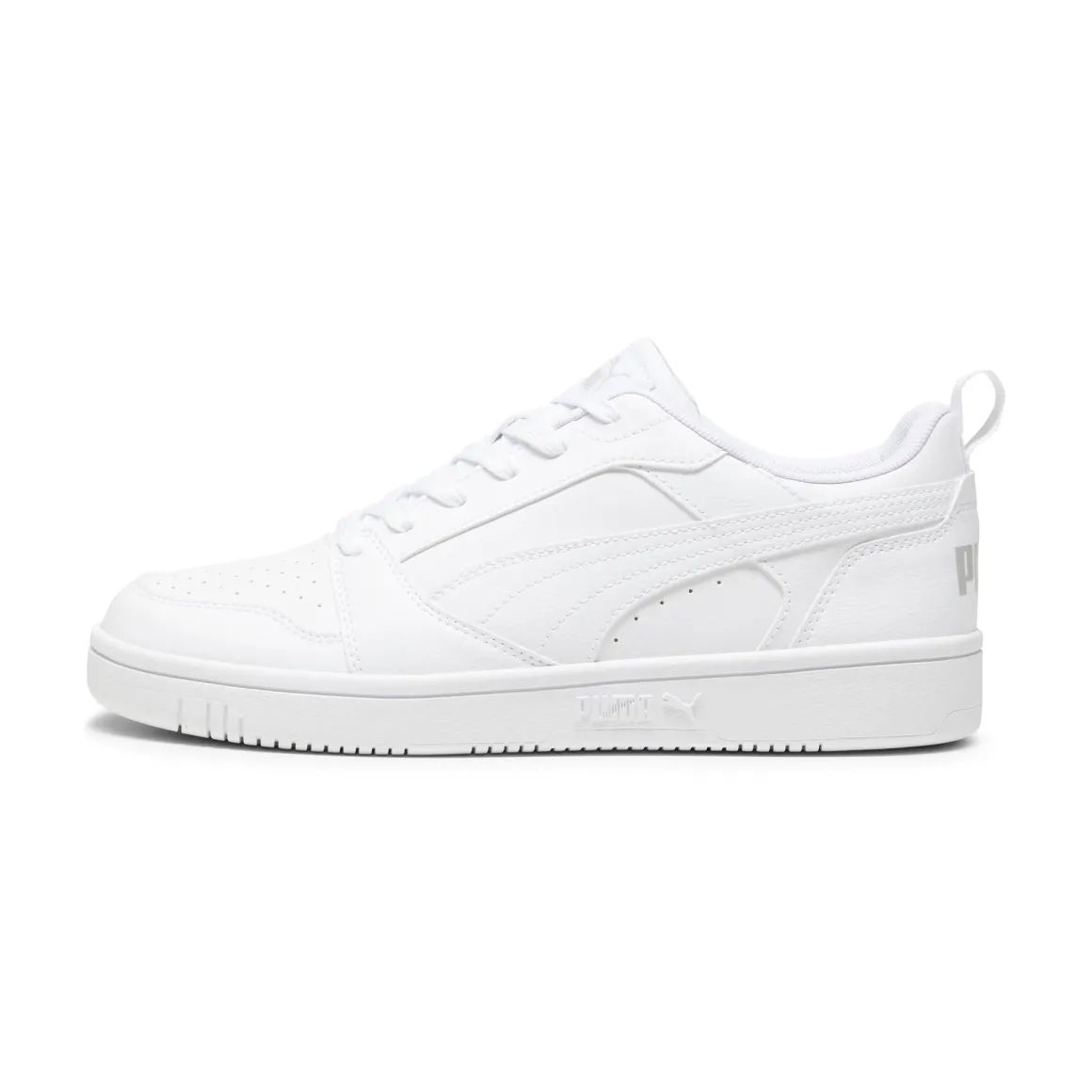 Sneakers bianche da Donna con logo laterale Puma Rebound v6 Low