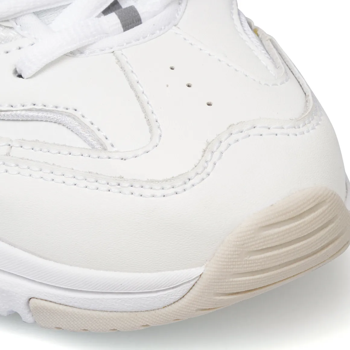 Sneakers bianche da donna con soletta memory foam Skechers Iconik
