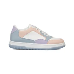 Sneakers bianche da donna con dettagli multicolore Lora Ferres