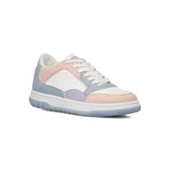 Sneakers bianche da donna con dettagli multicolore Lora Ferres