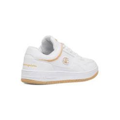 Sneakers bianche da Donna con dettagli e logo laterale dorato Champion