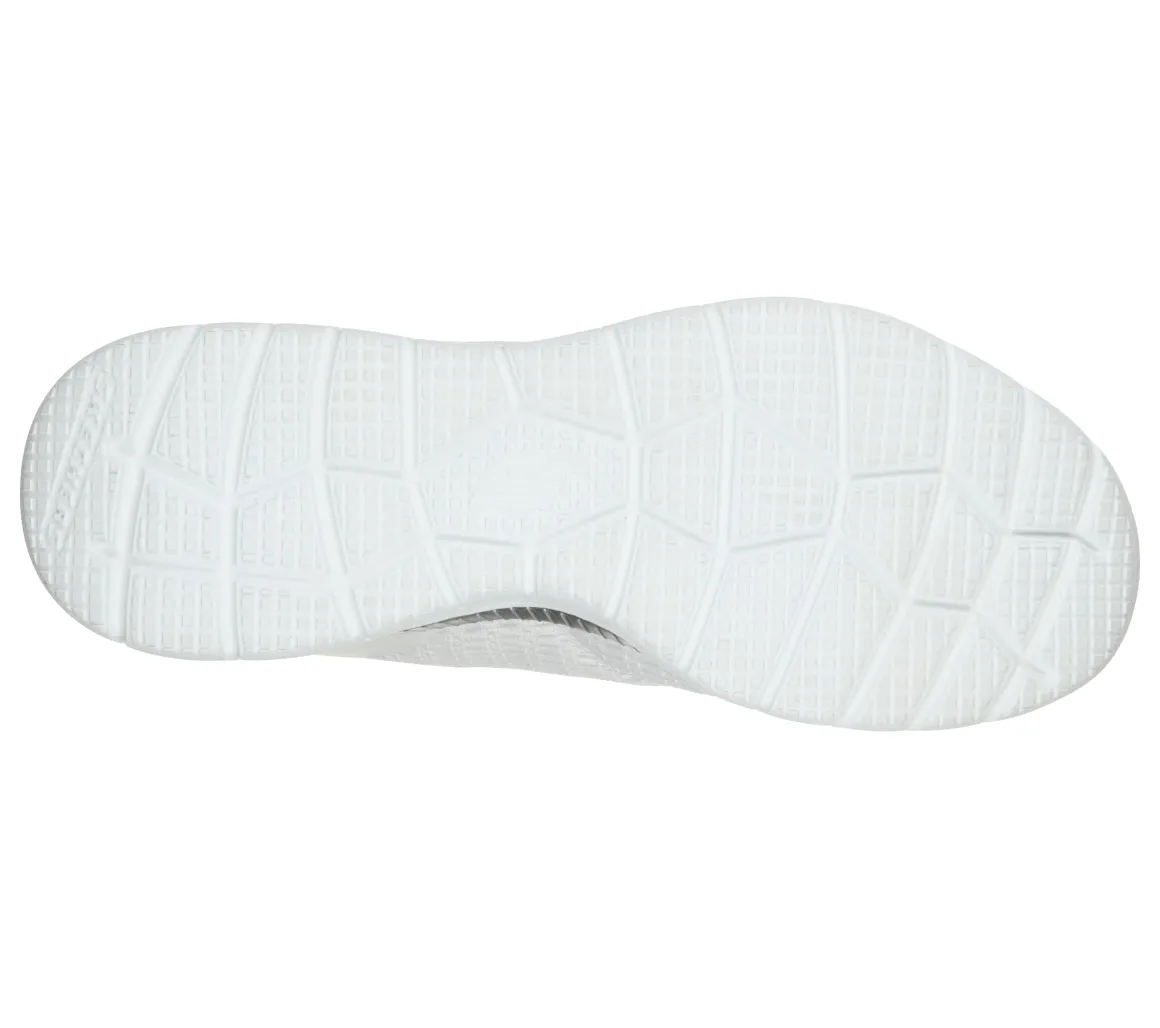 Sneakers bianche da donna in tessuto mesh Skechers Bountiful - Quick Path