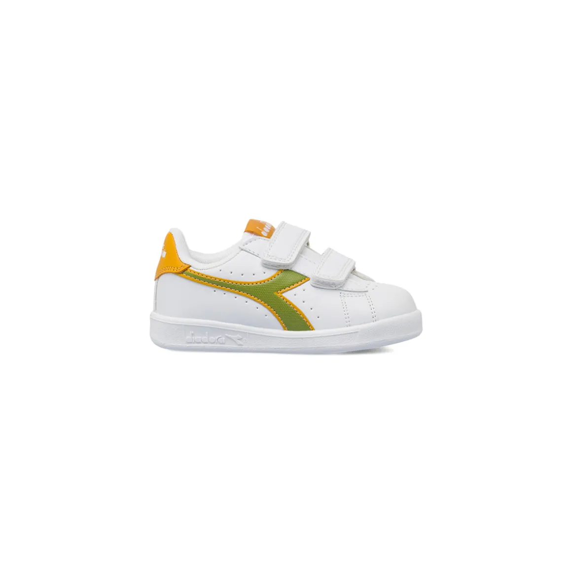 Sneakers bianche da Primi Passi Bambino con strappo Diadora