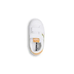 Sneakers bianche da Primi Passi Bambino con strappo Diadora