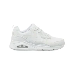 Sneakers bianche da Ragazzo con suola ad aria Skechers Air Cooled