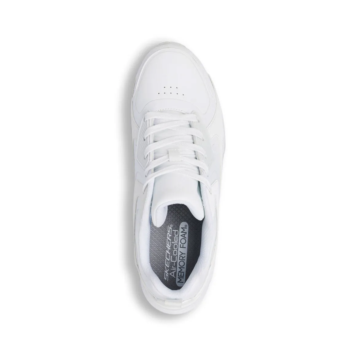 Sneakers bianche da Ragazzo con suola ad aria Skechers Air Cooled
