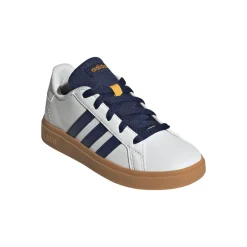 Sneakers bianche da Ragazzo con dettagli blu GRAND COURT 2.0 adidas