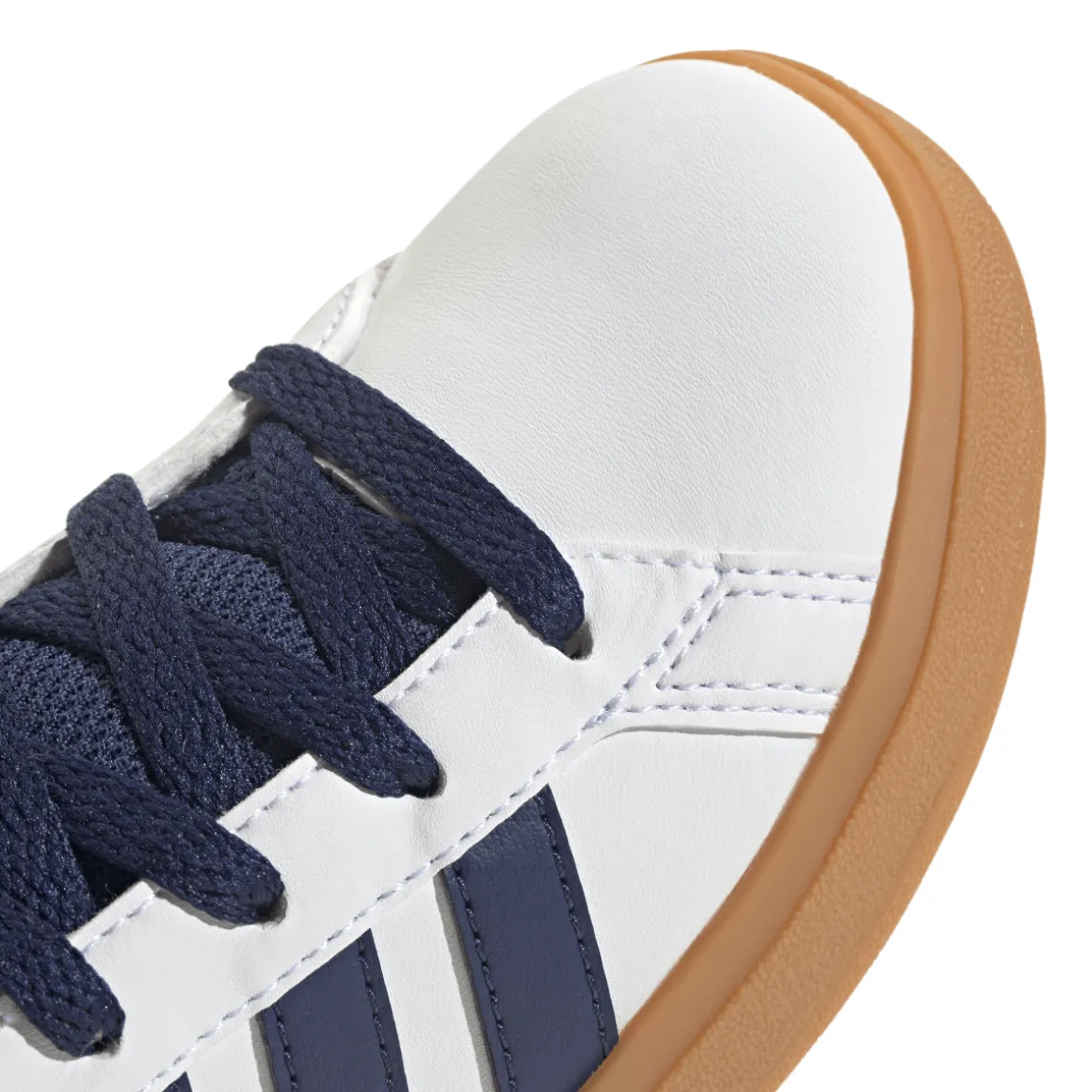 Sneakers bianche da Ragazzo con dettagli blu GRAND COURT 2.0 adidas