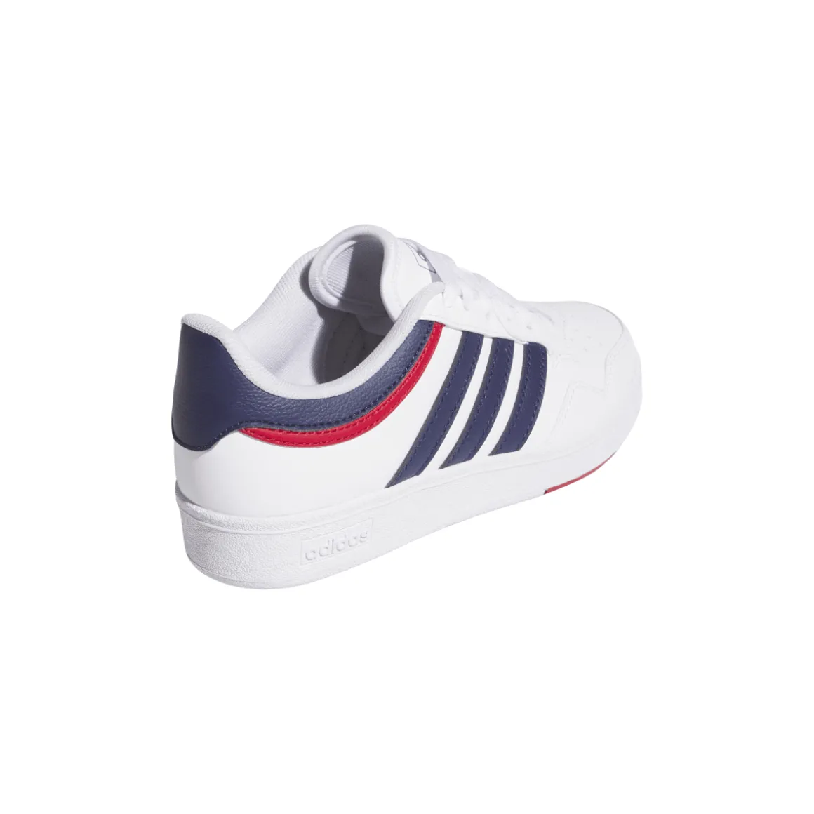 Sneakers bianche da Ragazzo con dettagli blu navy e rossi adidas