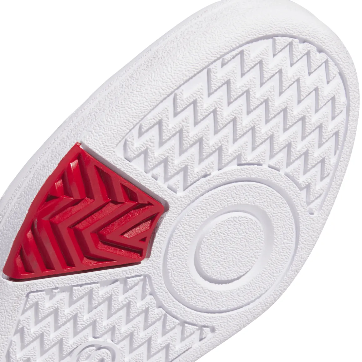 Sneakers bianche da Ragazzo con dettagli blu navy e rossi adidas