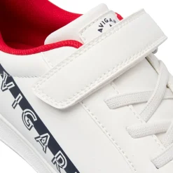 Sneakers bianche da Ragazzo con chiusura a strappo Navigare