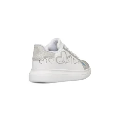 Sneakers bianche da ragazza con dettagli glitter Dieci Baci