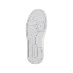 Sneakers bianche da ragazza con logo glitterato Champion Rebound Low G GS