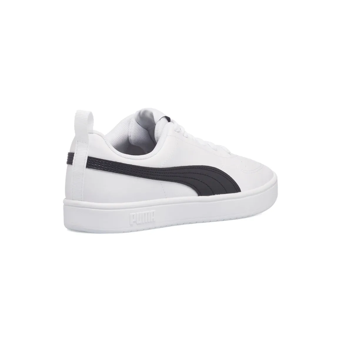 Sneakers bianche da ragazzo con striscia a contrasto Puma Rickie Jr