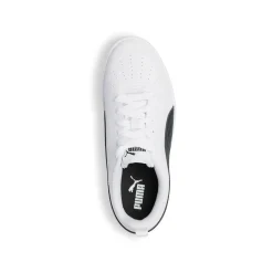 Sneakers bianche da ragazzo con striscia a contrasto Puma Rickie Jr