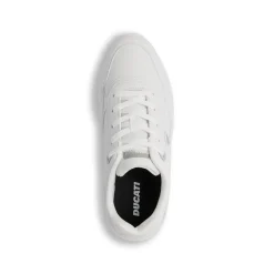 Sneakers bianche da ragazzo con ammortizzazione ad aria Ducati