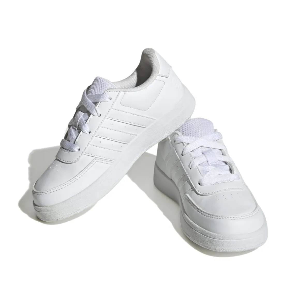 Sneakers bianche da ragazzo con design 3-stripes adidas Breaknet 2.0 K