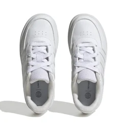 Sneakers bianche da ragazzo con design 3-stripes adidas Breaknet 2.0 K