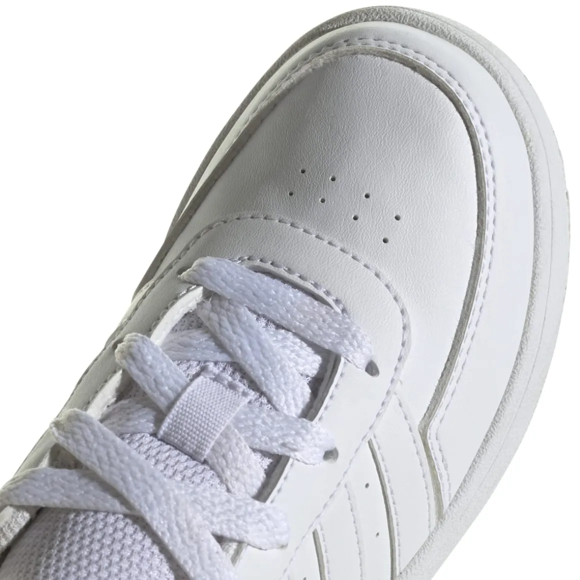 Sneakers bianche da ragazzo con design 3-stripes adidas Breaknet 2.0 K