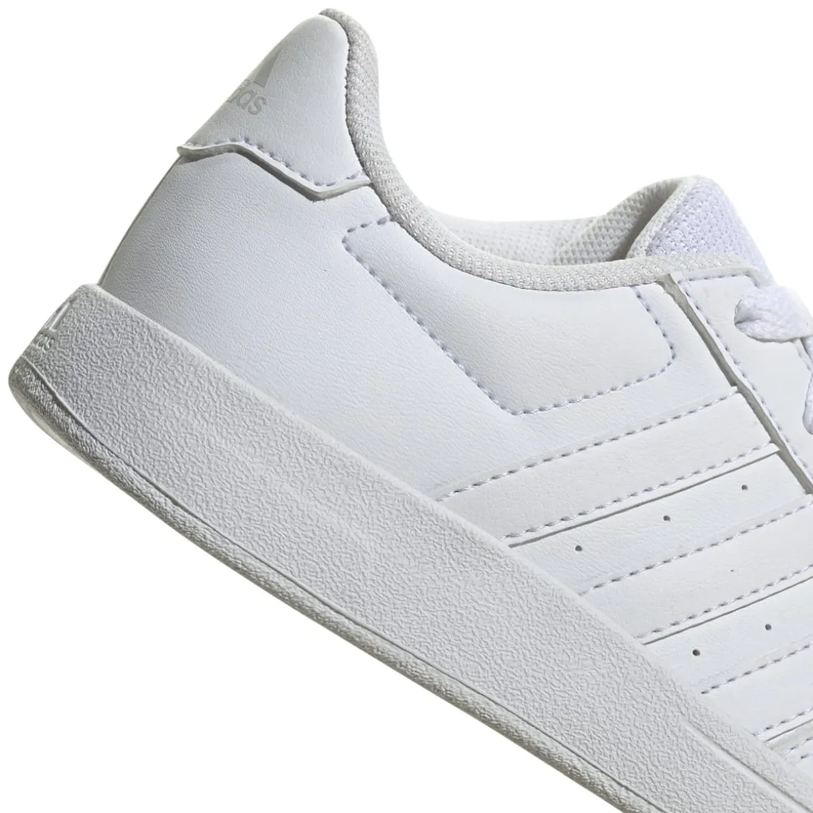 Sneakers bianche da ragazzo con design 3-stripes adidas Breaknet 2.0 K