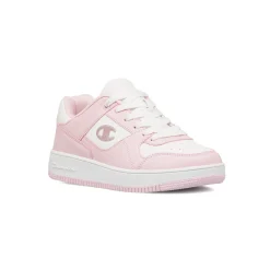 Sneakers bianche da ragazza con logo glitterato Champion Rebound Low G GS