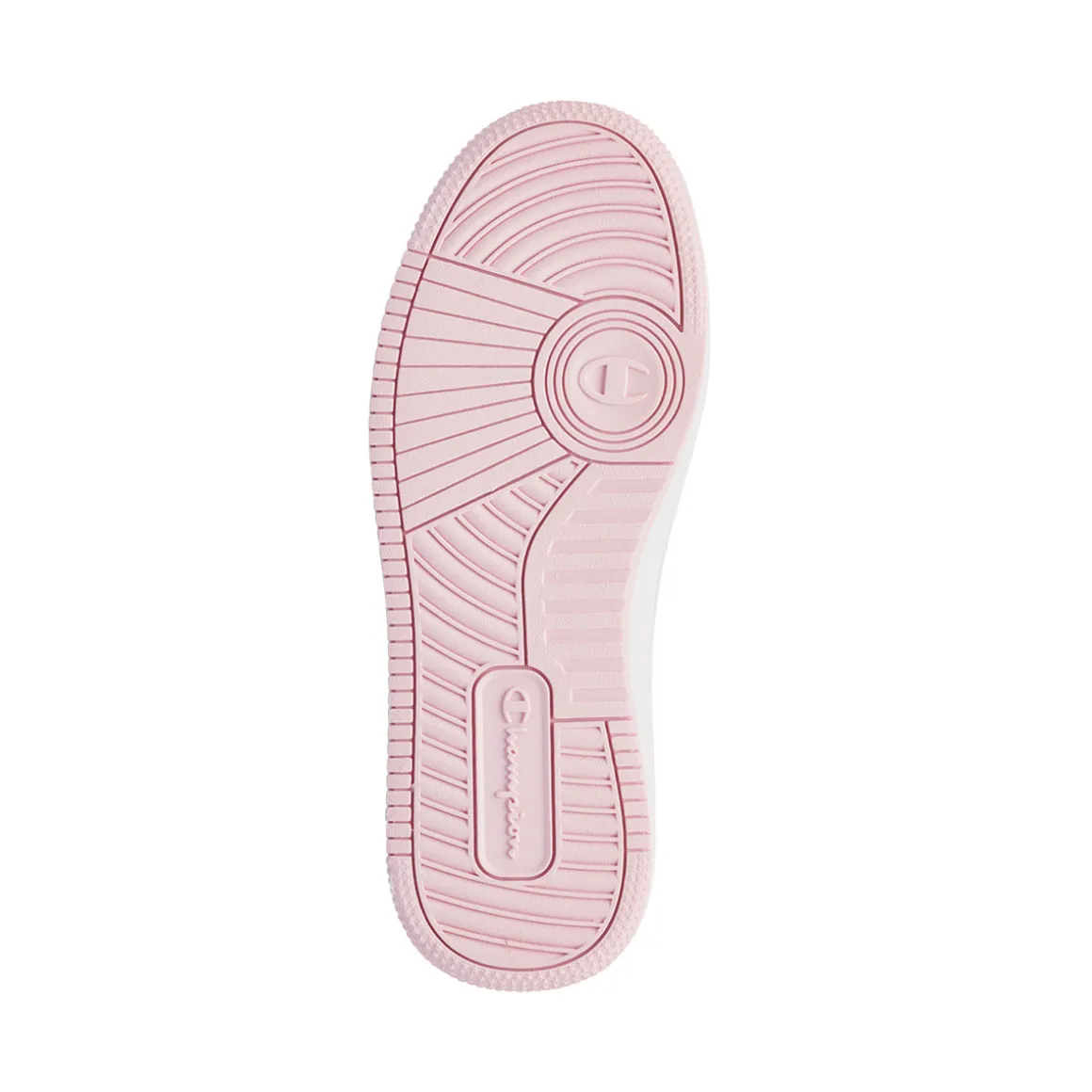 Sneakers bianche da ragazza con logo glitterato Champion Rebound Low G GS