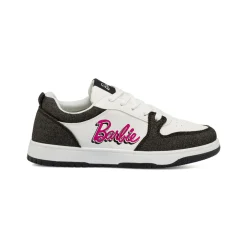 Sneakers bianche da Ragazza con inserti effetto jeans Barbie