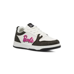 Sneakers bianche da Ragazza con inserti effetto jeans Barbie