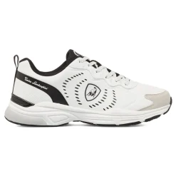Sneakers bianche da Uomo con suola alta Tonino Lamborghini