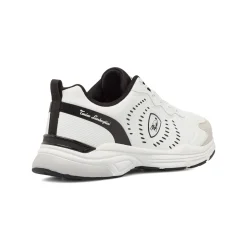 Sneakers bianche da Uomo con suola alta Tonino Lamborghini
