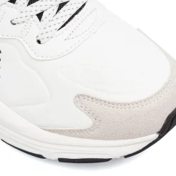 Sneakers bianche da Uomo con suola alta Tonino Lamborghini