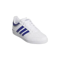 Sneakers bianche da Uomo con dettagli blu HOOPS 4.0 adidas