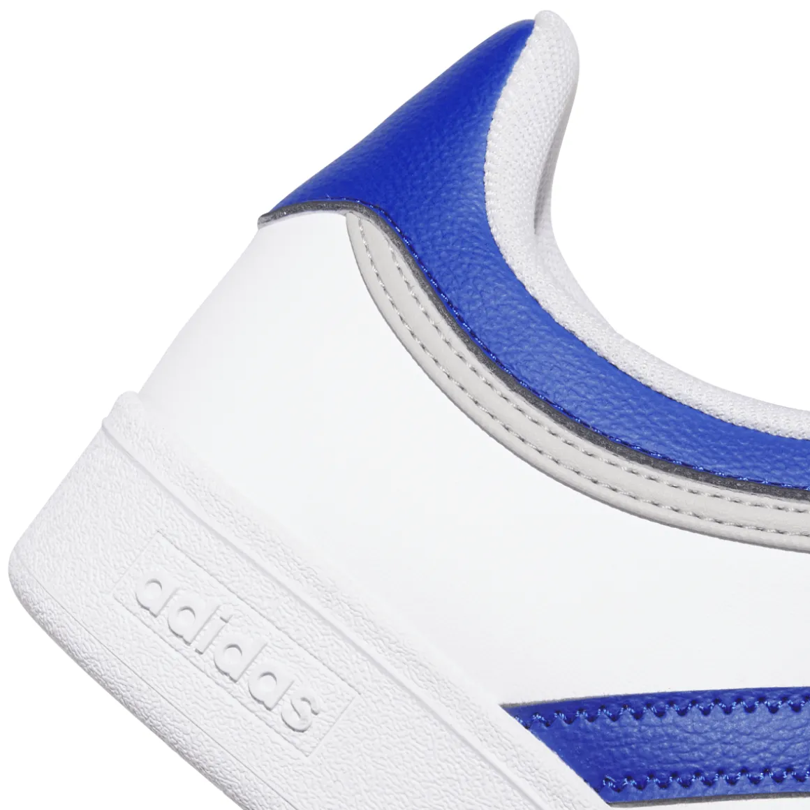 Sneakers bianche da Uomo con dettagli blu HOOPS 4.0 adidas