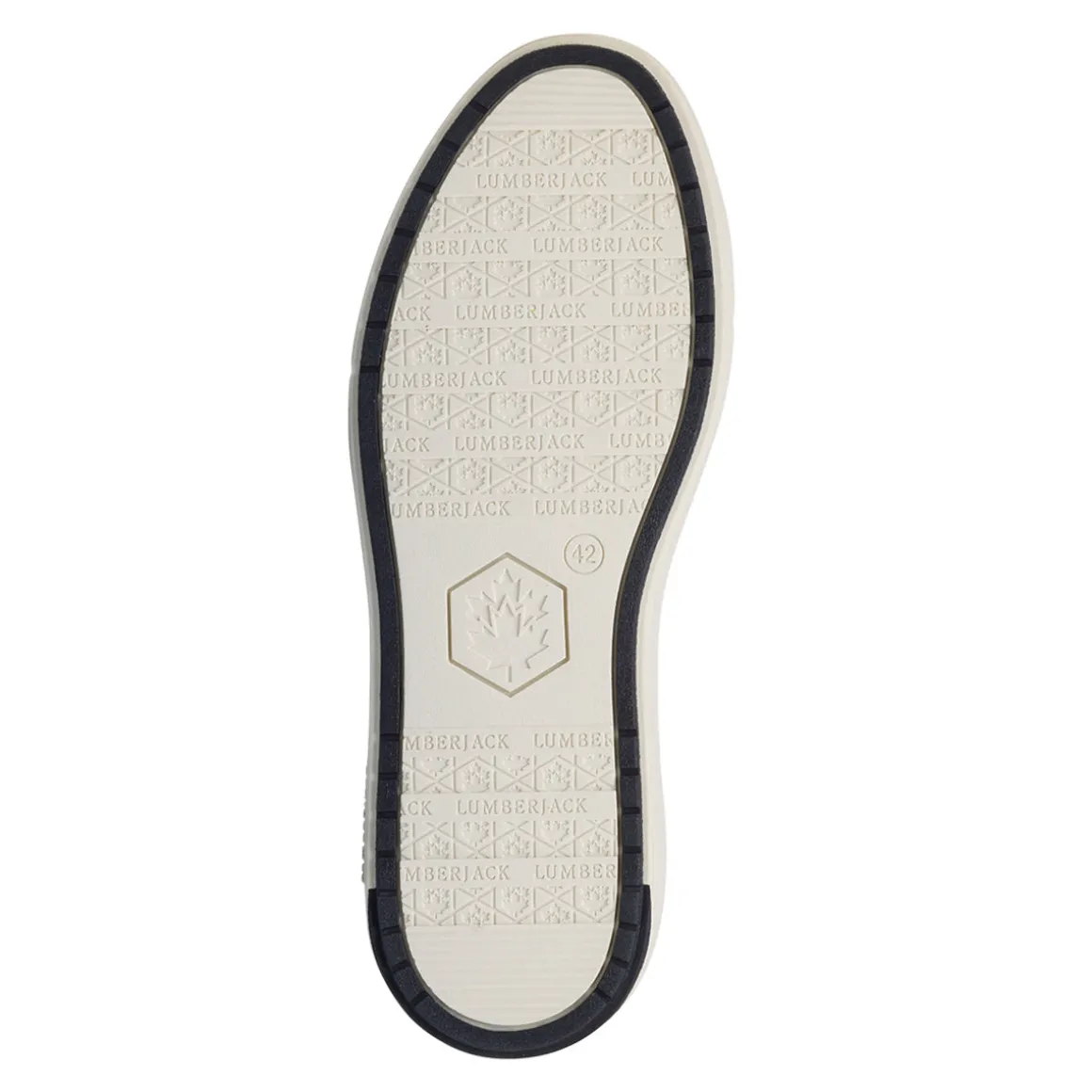 Sneakers bianche da uomo con logo laterale Lumberjack Marvin