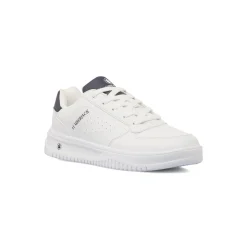 Sneakers bianche da Uomo con logo laterale Lumberjack