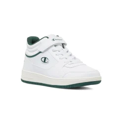 Sneakers bianche da Uomo Champion Mid Cut con chiusura a strappo