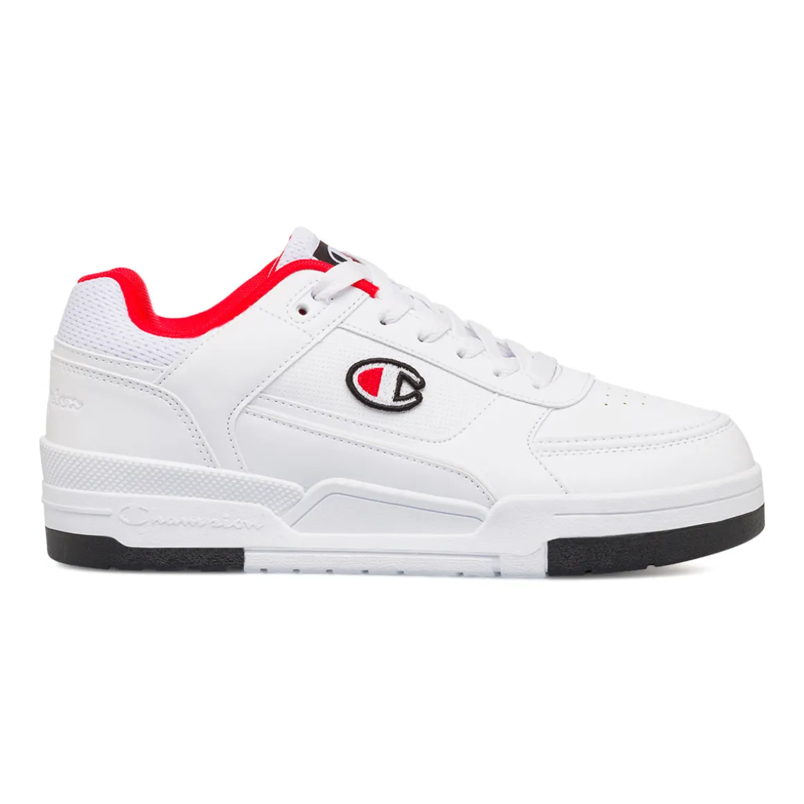 Sneakers bianche da Uomo con dettaglio logo laterale Champion Heritage Low