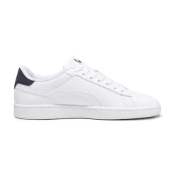 Sneakers bianche da uomo con dettagli oro e blu Puma Smash 3.0 L