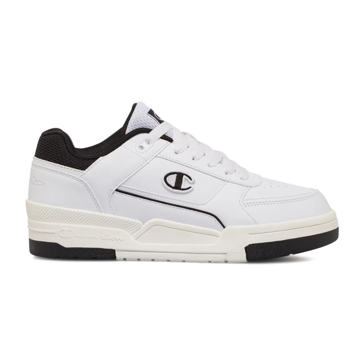 Sneakers bianche da uomo con inserti neri Champion RD18 Heritage