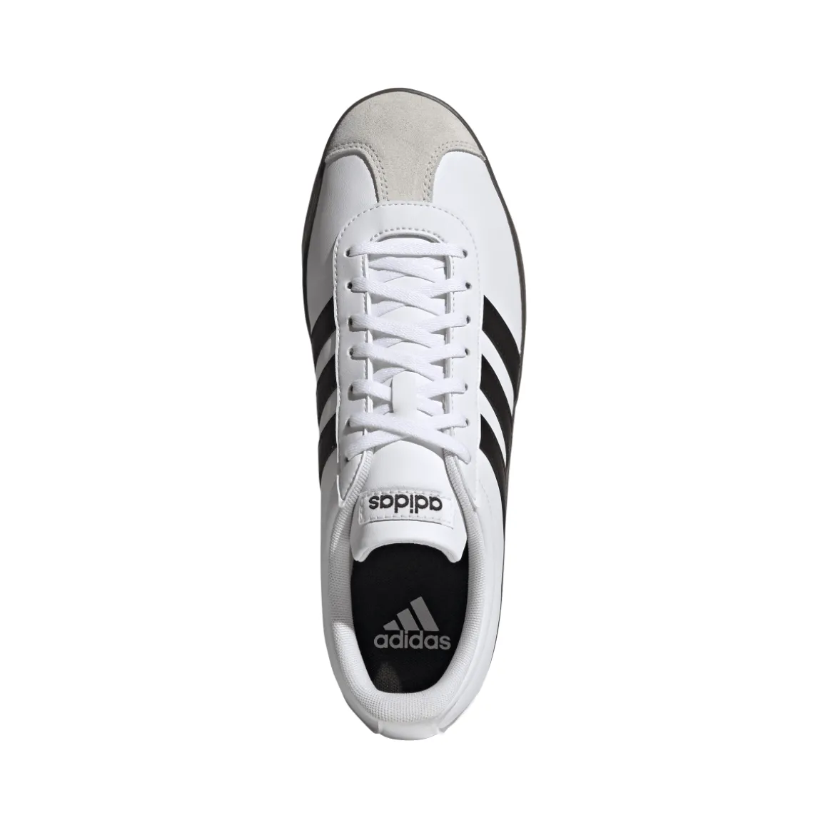 Sneakers bianche da Uomo adidas VL Court Base con strisce nere