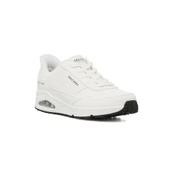 Sneakers bianche da Uomo Skechers Uno Slip-Ins