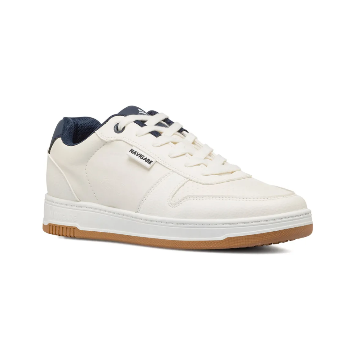 Sneakers bianche da Uomo con inserti in contrasto Navigare