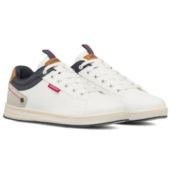 Sneakers bianche da Uomo con inserti effetto scamosciato Carrera Jeans