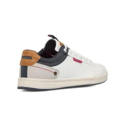 Sneakers bianche da Uomo con inserti effetto scamosciato Carrera Jeans