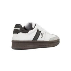 Sneakers bianche da Uomo con banda laterale Americanino