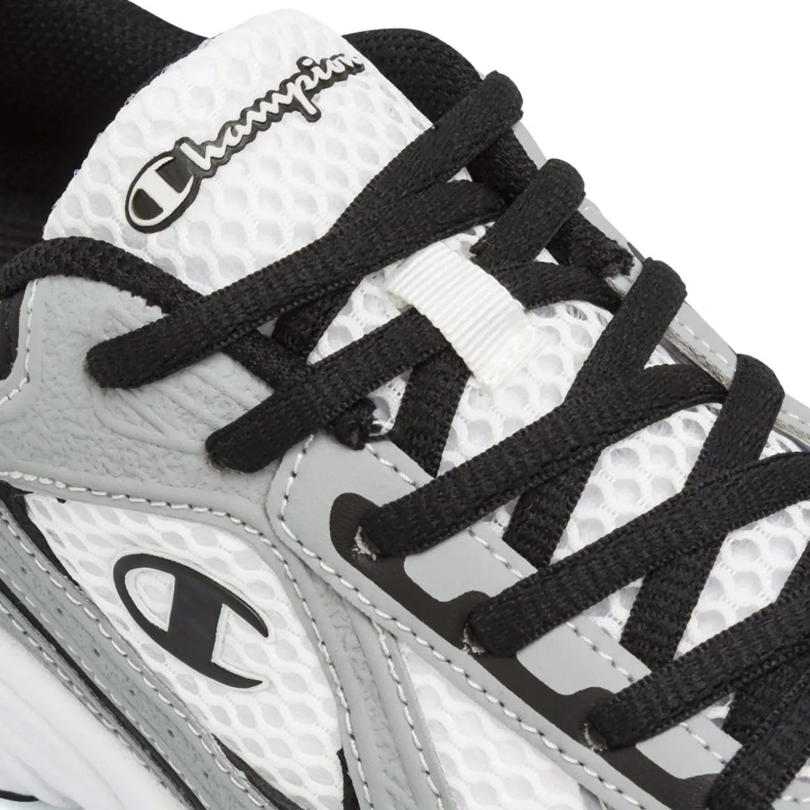 Sneakers Bianche da uomo in tessuto Mesh Champion RT25